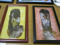 <h2>Painted Feathers 
</h2><p>April 5, 2009Photography by Awahili<br></p>