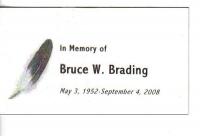 <h2>Bruce Brading Memorial Card 1
</h2><p></p>